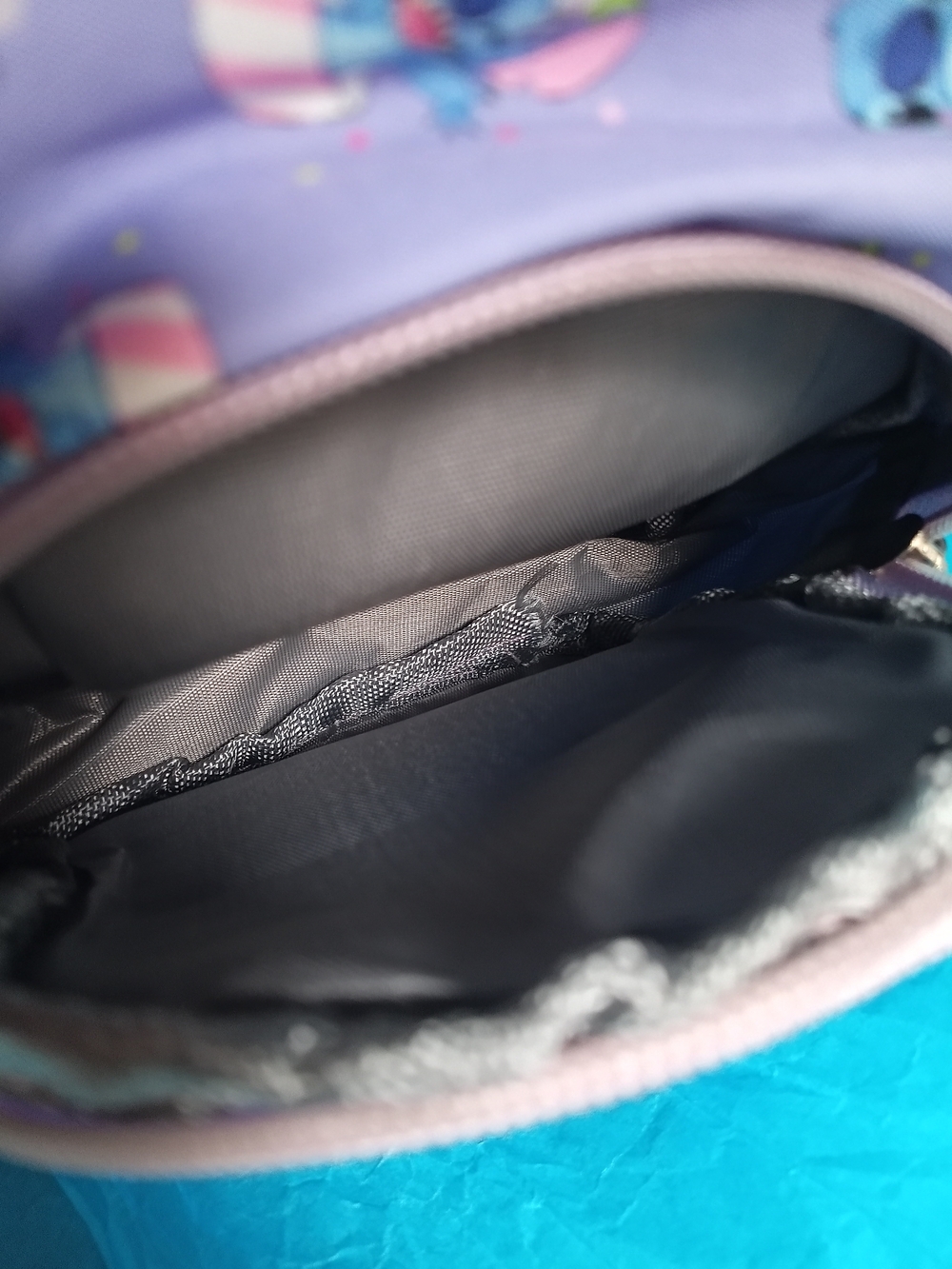 Disney Stitch Mini Backpack with Coin Purse - Picture 5 of 7